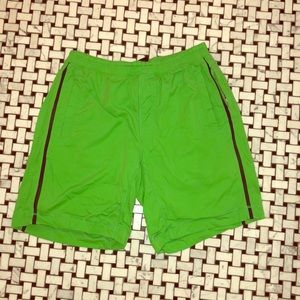Lululemon green shorts- lined